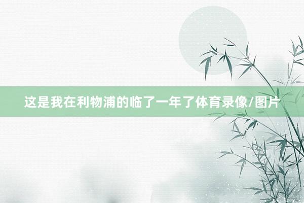 这是我在利物浦的临了一年了体育录像/图片