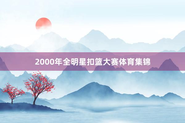 2000年全明星扣篮大赛体育集锦